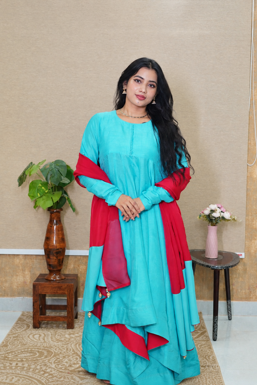 Ghazal Anarkali Suit Set