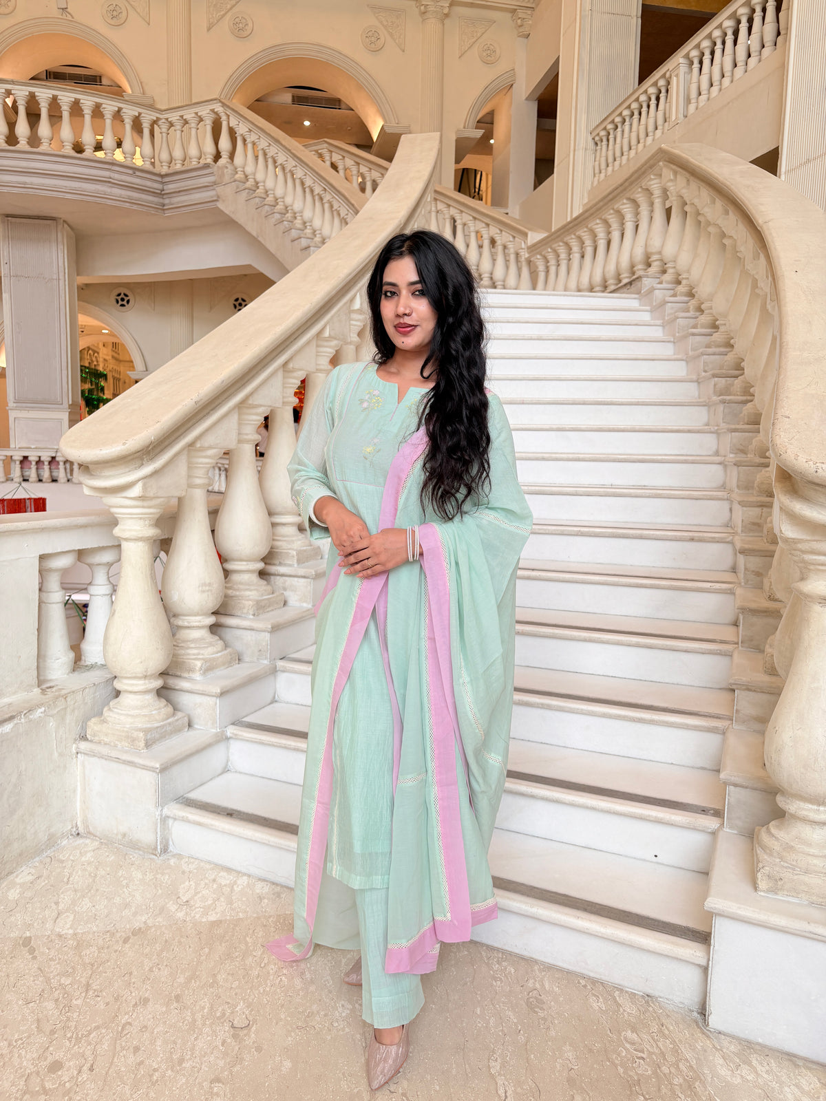 Chanderi Dawn — Set