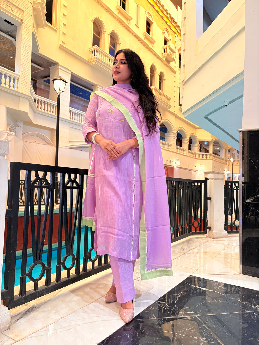 Chanderi Dawn — Set