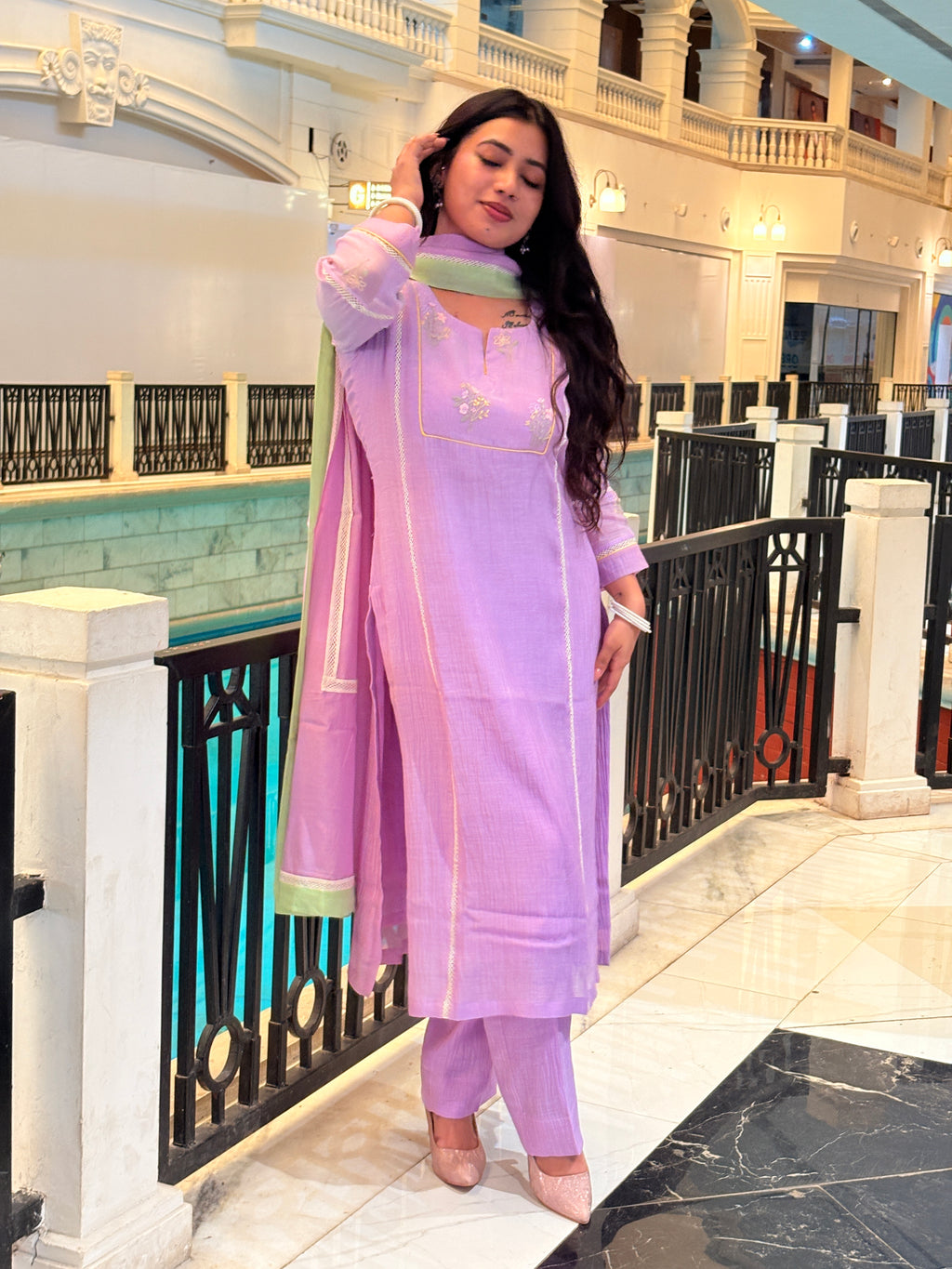 Chanderi Dawn — Set
