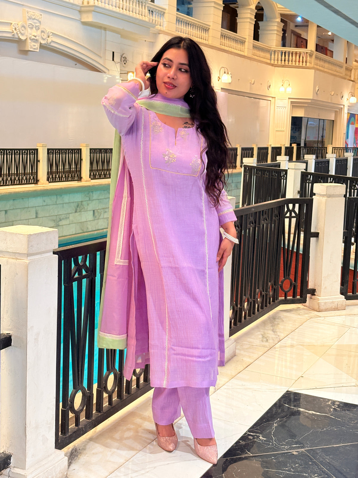 Chanderi Dawn — Set